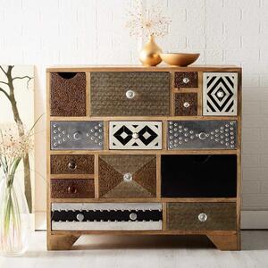 Sorio Multi Drawer Quirky Reclaimed Chest